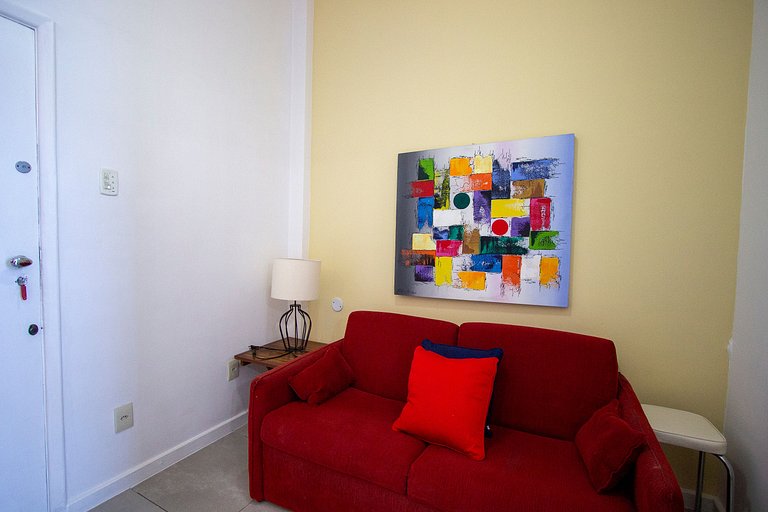 COPACABANA - VISTA LATERAL MAR