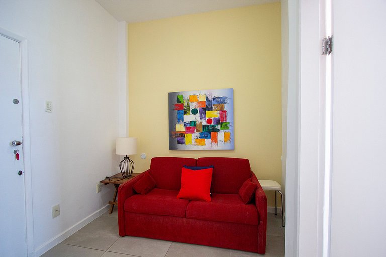 COPACABANA - VISTA LATERAL MAR